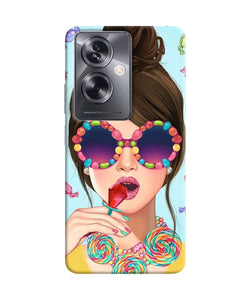 Fashion girl Oppo A79 5G Back Cover