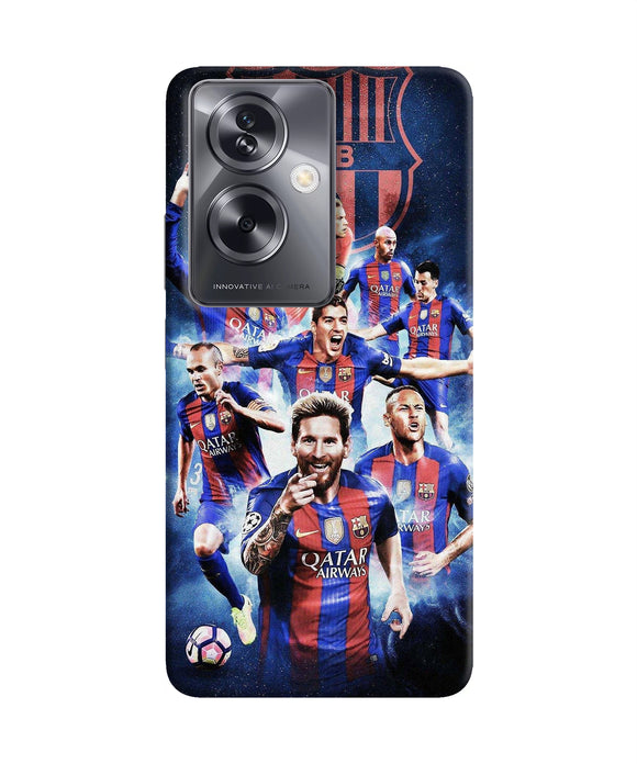 Messi FCB team Oppo A79 5G Back Cover