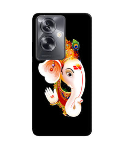 Lord ganesh face Oppo A79 5G Back Cover