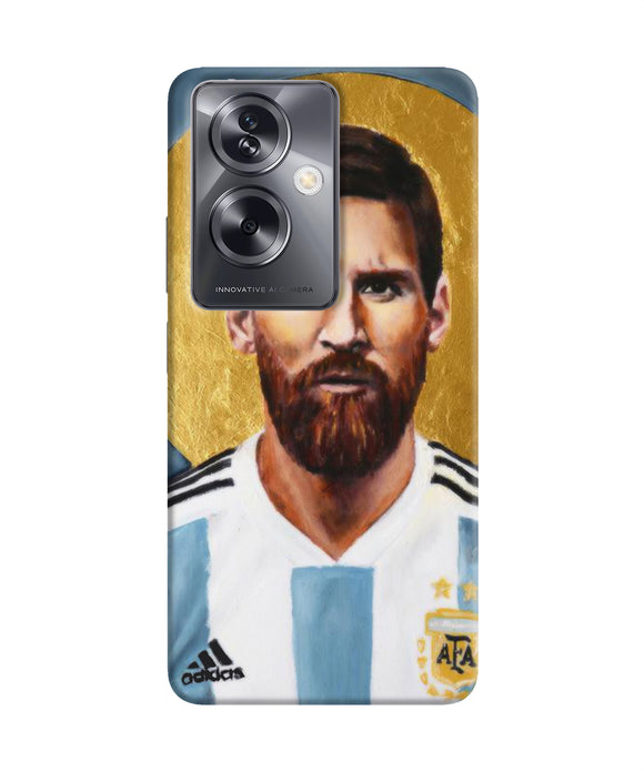 Messi face Oppo A79 5G Back Cover