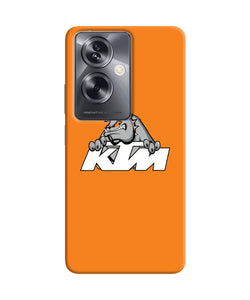 KTM dog logo Oppo A79 5G Back Cover