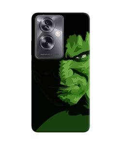 Hulk green painting Oppo A79 5G Back Cover