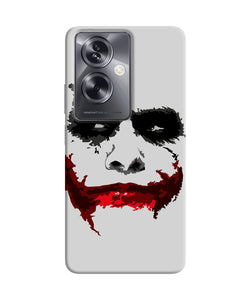 Joker dark knight red smile Oppo A79 5G Back Cover