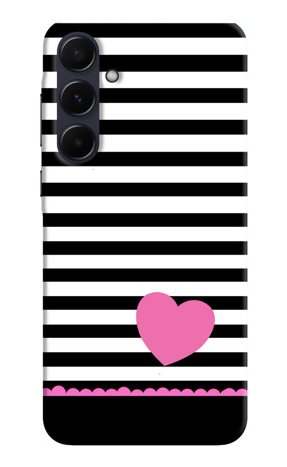 Abstract heart Samsung A55 5G Back Cover