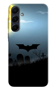 Batman Scary cemetry Samsung A55 5G Real 4D Back Cover