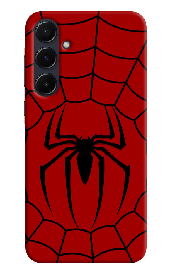 Spiderman Web Samsung A55 5G Real 4D Back Cover