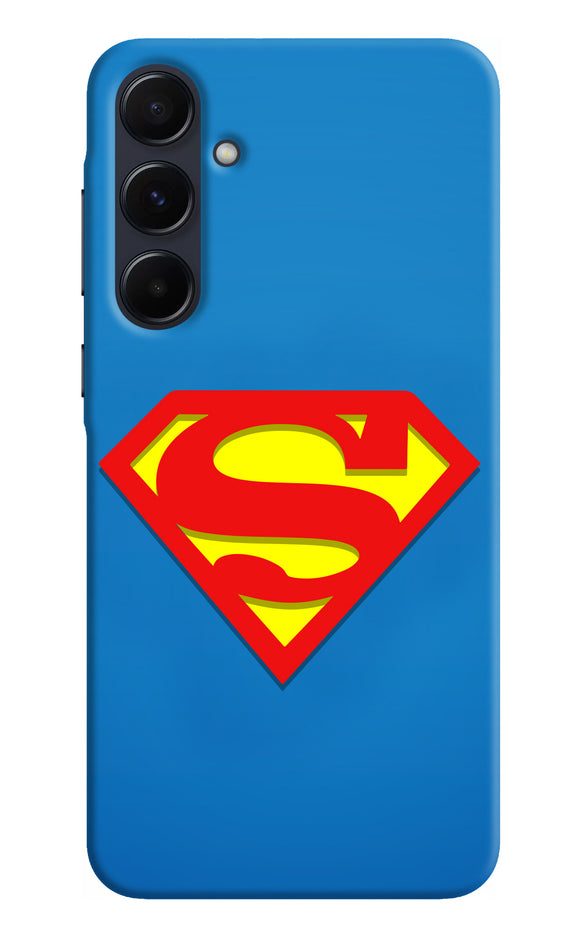 Superman Blue Samsung A55 5G Real 4D Back Cover