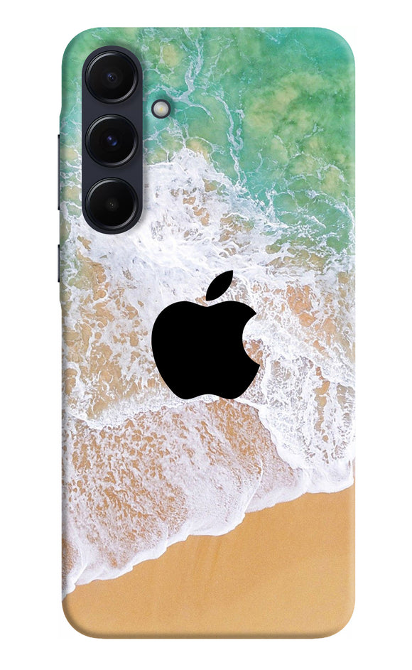 Apple Ocean Samsung A55 5G Real 4D Back Cover