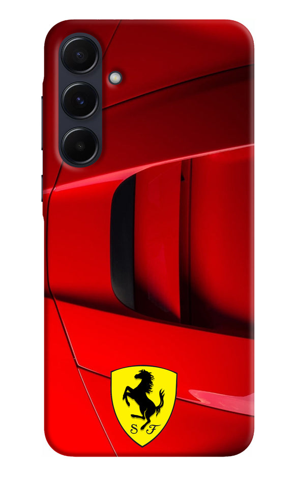 Ferrari Car Samsung A55 5G Real 4D Back Cover