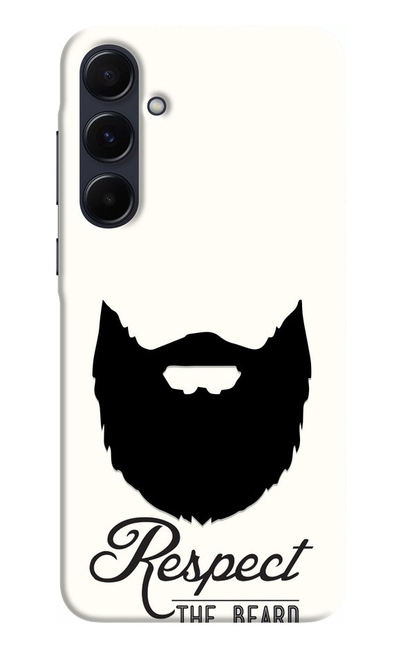 Respect the Beard Samsung A55 5G Real 4D Back Cover