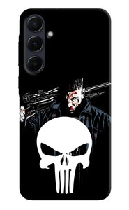 Punisher Character Samsung A55 5G Real 4D Back Cover