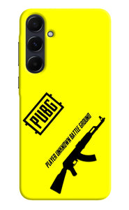 PUBG AKM Gun Samsung A55 5G Real 4D Back Cover