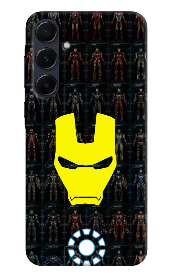 Iron Man Suit Samsung A55 5G Real 4D Back Cover