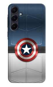 Captain America Suit Samsung A55 5G Real 4D Back Cover