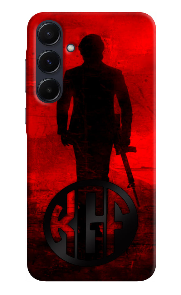 Rocky Bhai K G F Chapter 2 Logo Samsung A55 5G Real 4D Back Cover