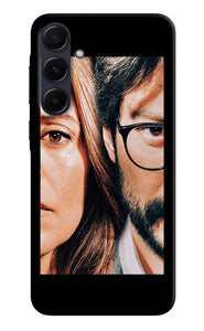 Money Heist Professor With Rachel Samsung A55 5G Back Cover