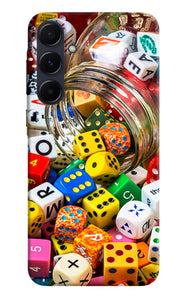 Colorful Dice Samsung A55 5G Back Cover