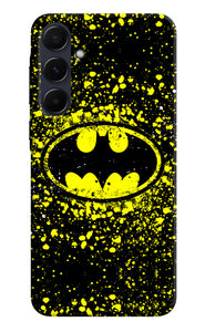 Batman last knight print yellow Samsung A55 5G Back Cover