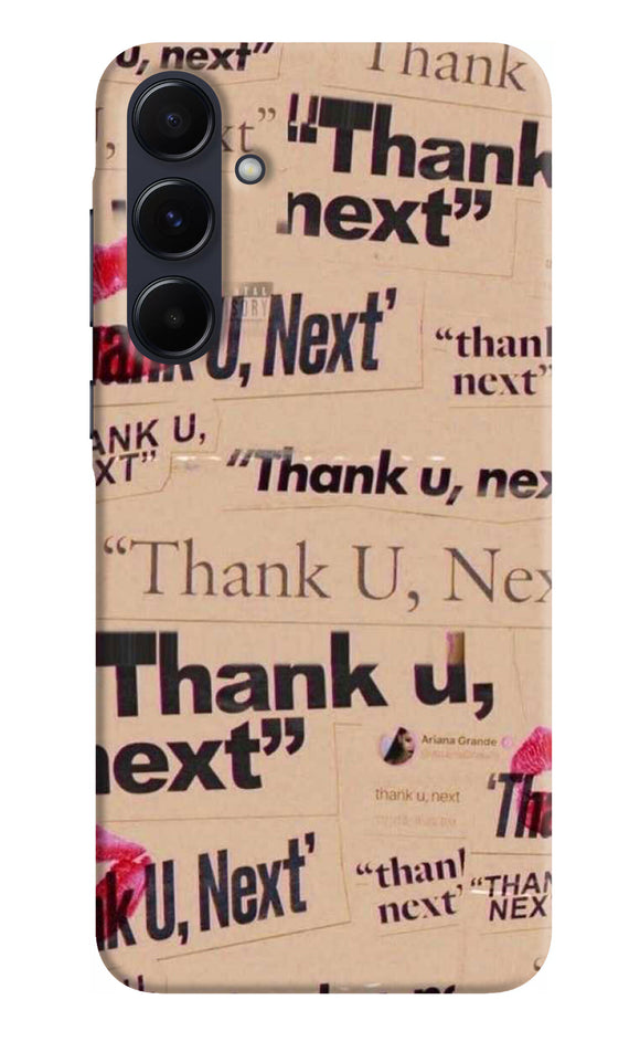 Thank you next Samsung A55 5G Back Cover