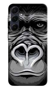 Black chimpanzee Samsung A55 5G Back Cover