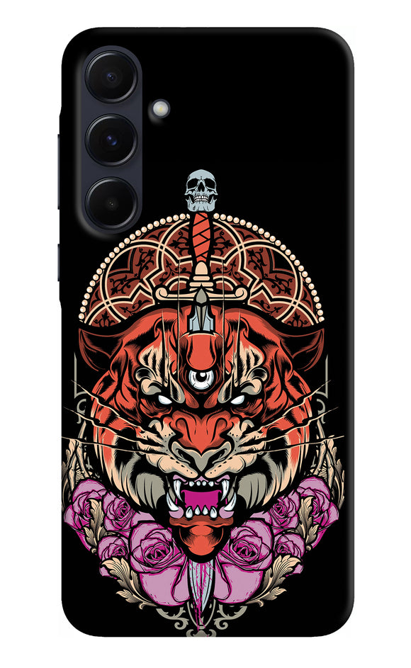 Abstract tiger Samsung A55 5G Back Cover