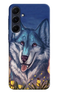 Cute wolf Samsung A55 5G Back Cover