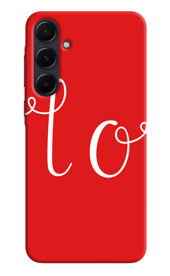 Love one Samsung A55 5G Back Cover