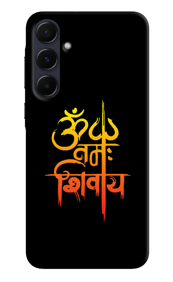 Om namah shivay text Samsung A55 5G Back Cover