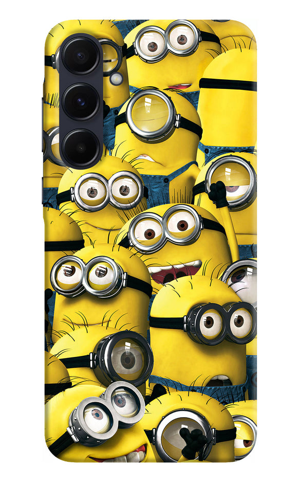 Minions crowd Samsung A55 5G Back Cover