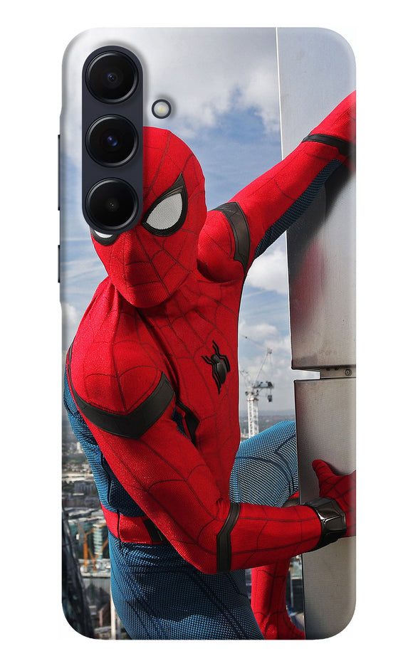 Spiderman on the wall Samsung A55 5G Back Cover