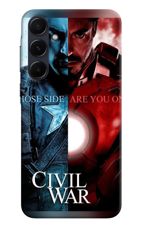 Civil war Samsung A55 5G Back Cover