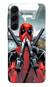 Deadpool with gun Samsung A55 5G Back Cover