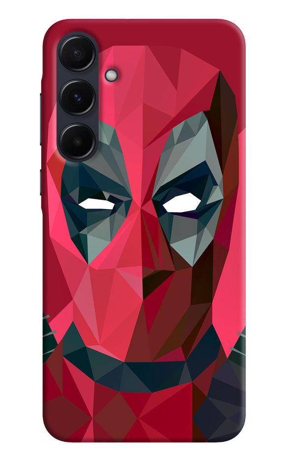 Abstract deadpool full mask Samsung A55 5G Back Cover