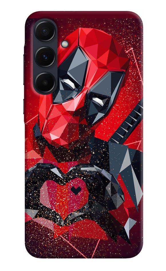 Deadpool love Samsung A55 5G Back Cover