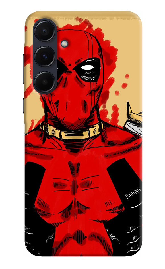 Blooded deadpool Samsung A55 5G Back Cover