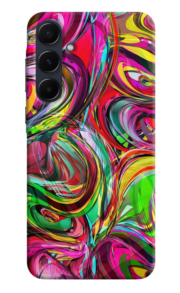 Abstract colorful ink Samsung A55 5G Back Cover