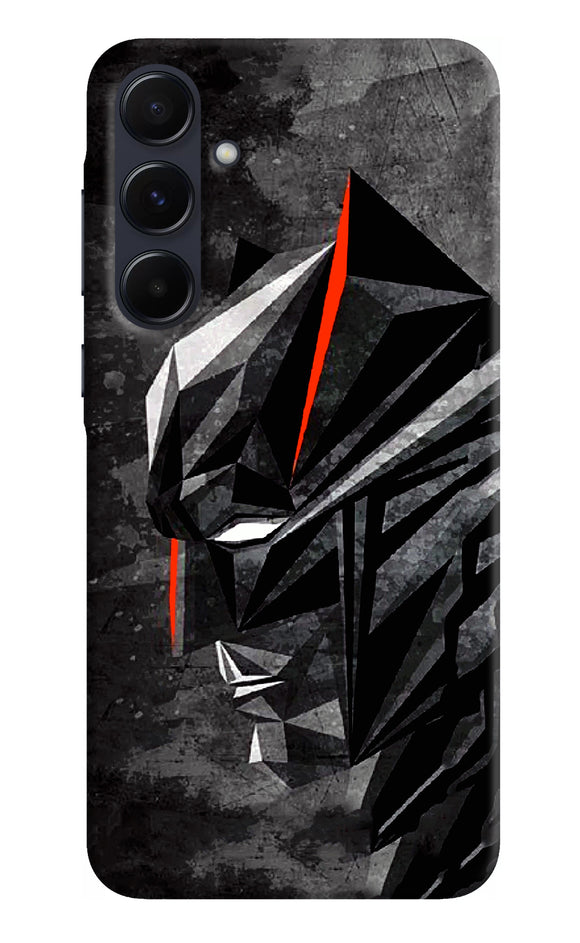 Batman black side face Samsung A55 5G Back Cover