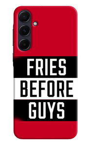 Fries before guys quote Samsung A55 5G Back Cover