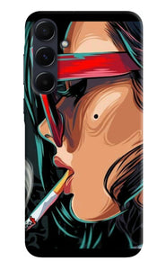 Smoking girl Samsung A55 5G Back Cover