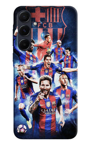 Messi FCB team Samsung A55 5G Back Cover