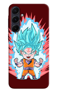 Goku little character Samsung A55 5G Back Cover