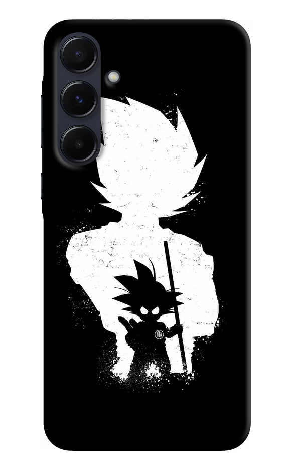 Goku night little character Samsung A55 5G Back Cover