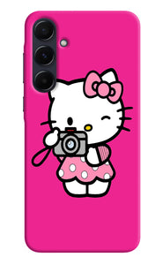 Hello kitty cam pink Samsung A55 5G Back Cover