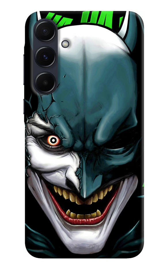 Batman joker smile Samsung A55 5G Back Cover