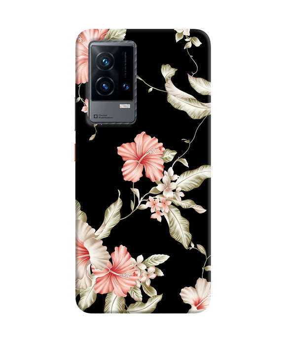 Flowers iQOO 9 5G Back Cover