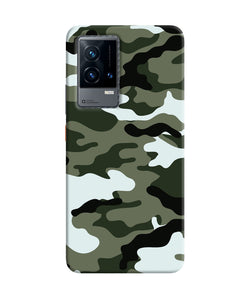 Camouflage iQOO 9 5G Back Cover