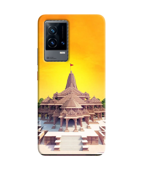 Ram Mandir Ayodhya iQOO 9 5G Back Cover