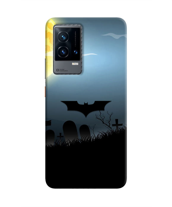 Batman Scary cemetry iQOO 9 5G Real 4D Back Cover