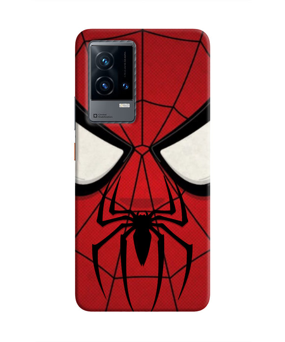 Spiderman Face iQOO 9 5G Real 4D Back Cover