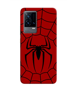 Spiderman Web iQOO 9 5G Real 4D Back Cover